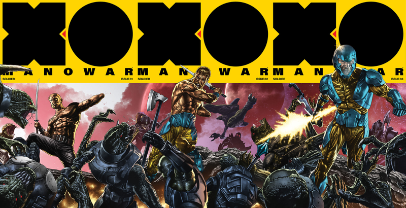 Image: Valiant Comics; interconnecting variants for #1-3 by Mico Suayan